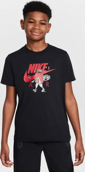 Футболка подростковая Nike SPORTSWEAR черная HM5661-010