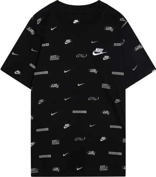 Футболка подростковая Nike SPORTSWEAR черная HM5851-010