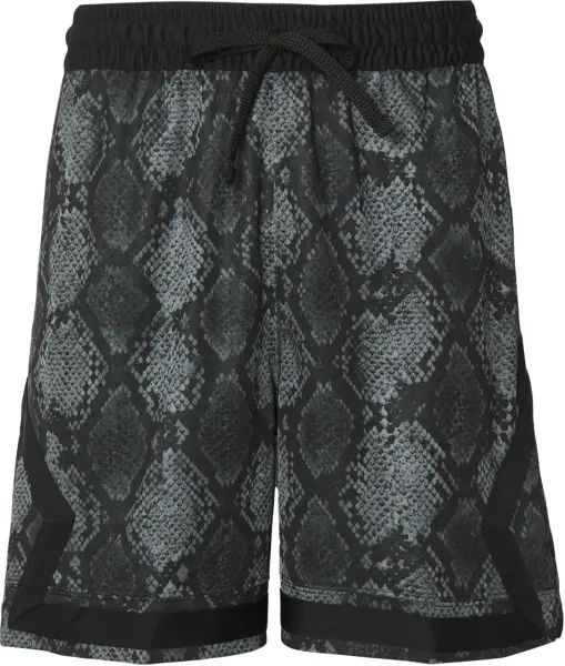 Шорти Nike JORDAN SPORT DRI-FIT MESH DIAMOND SHORTS темно-сіро-чорні HF9907-010