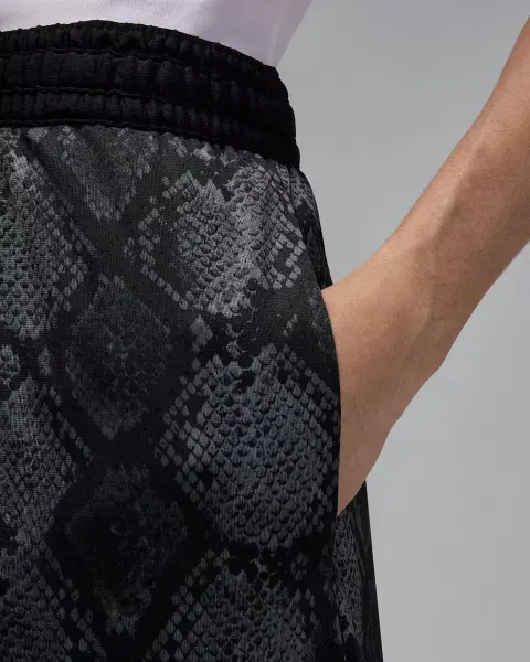 Шорти Nike JORDAN SPORT DRI-FIT MESH DIAMOND SHORTS темно-сіро-чорні HF9907-010
