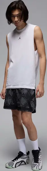 Шорти Nike JORDAN SPORT DRI-FIT MESH DIAMOND SHORTS темно-сіро-чорні HF9907-010
