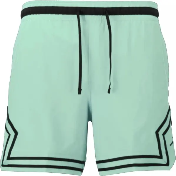 Шорты баскетбольные Nike JORDAN DRI-FIT WOVEN DIAMOND SHORTS мятно-черные FQ2989-353