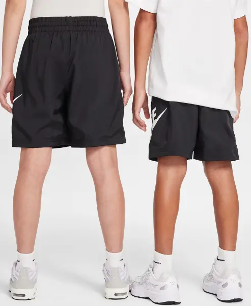Шорти підліткові Nike SPORTSWEAR CLUB 6" WOVEN чорні HF8138-010