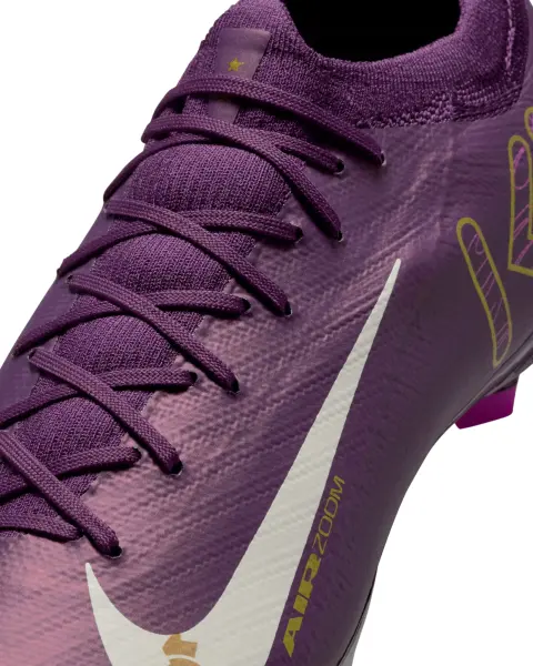 Бутси Nike MERCURIAL ZOOM VAPOR 16 PRO "KYLIAN MBAPPE" FG темно-фіолетові FQ8689-500