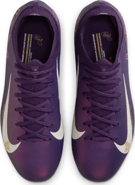 Бутсы детские Nike JR MERCURIAL ZOOM VAPOR 16 PRO "KYLIAN MBAPPE" FG темно-фиолетовые HF5450-500