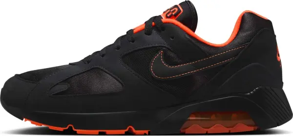 Кросівки Nike AIR 180 чорно-помаранчеві FJ9259-002