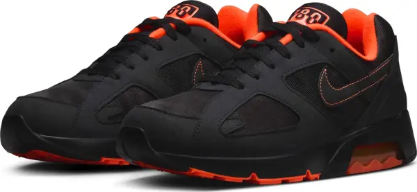 Кросівки Nike AIR 180 чорно-помаранчеві FJ9259-002