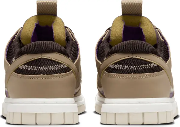 Кросівки Nike AIR DUNK JUMBO LOW бежево-фіолетові DV0821-101