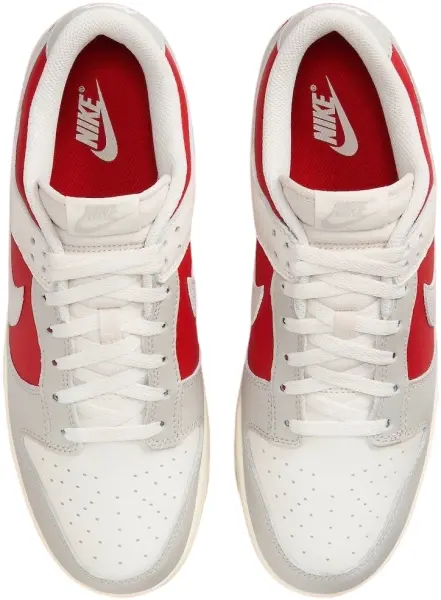Кросівки Nike DUNK LOW RETRO молочно-червоні HJ9093-030