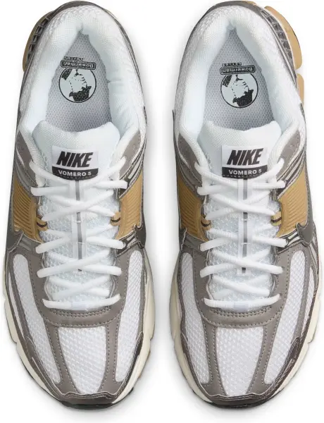Кросівки Nike ZOOM VOMERO 5 біло-срібно-золоті FJ4151-006