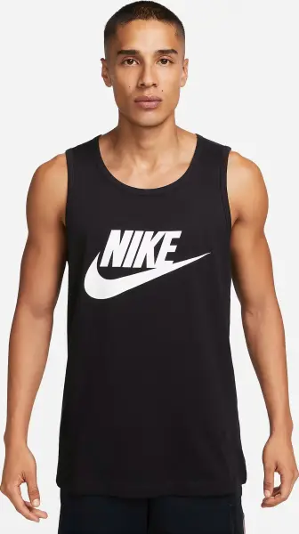 Майка Nike SPORTSWEAR TANK ICON FUTURA черная AR4991-013