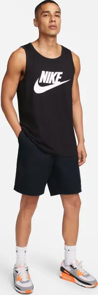Майка Nike SPORTSWEAR TANK ICON FUTURA черная AR4991-013