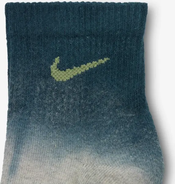 Носки Nike EVERYDAY PLUS CUSHIONED ANKLE SOCKS серо-темно-синие, бежево-оливковые (2 пары) FJ4913-911