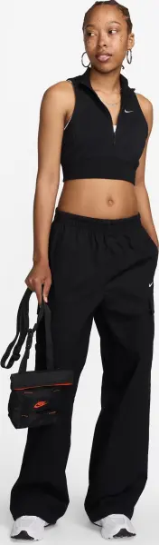 Сумка через плече Nike SPORTSWEAR CARGO чорно-помаранчева HF8106-010