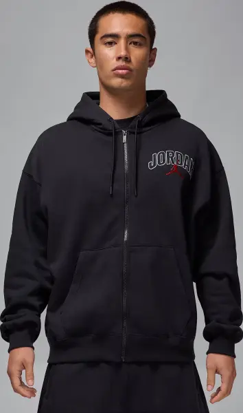 Толстовка Nike JORDAN BROOKLYN FLEECE OVERSIZED черная IB7908-010