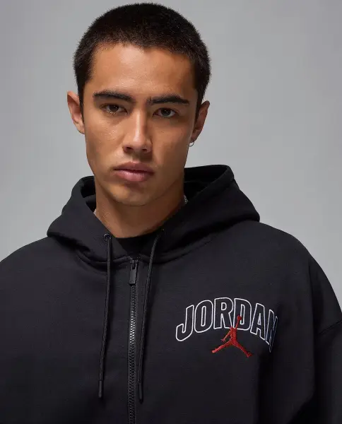 Толстовка Nike JORDAN BROOKLYN FLEECE OVERSIZED черная IB7908-010