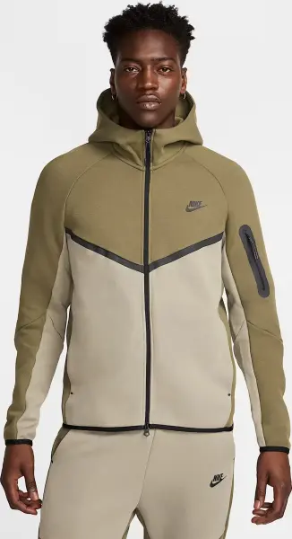 Толстовка Nike TECH FULL-ZIP WINDRUNNER HOODIE хакі HV0949-222