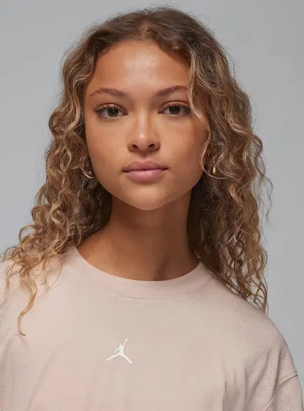 Футболка жіноча Nike JORDAN SPORT DIAMOND бежева FN5116-207