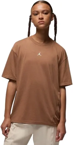 Футболка женская Nike JORDAN SPORT DIAMOND коричневая FN5116-223