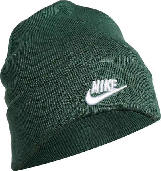 Шапка Nike PEAK FUTURA BEANIE темно-зеленая HF0186-323