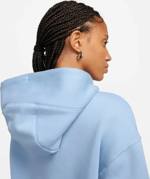 Худи женское Nike SPORTSWEAR PHOENIX FLEECE OVERSIZED голубое DQ5860-441