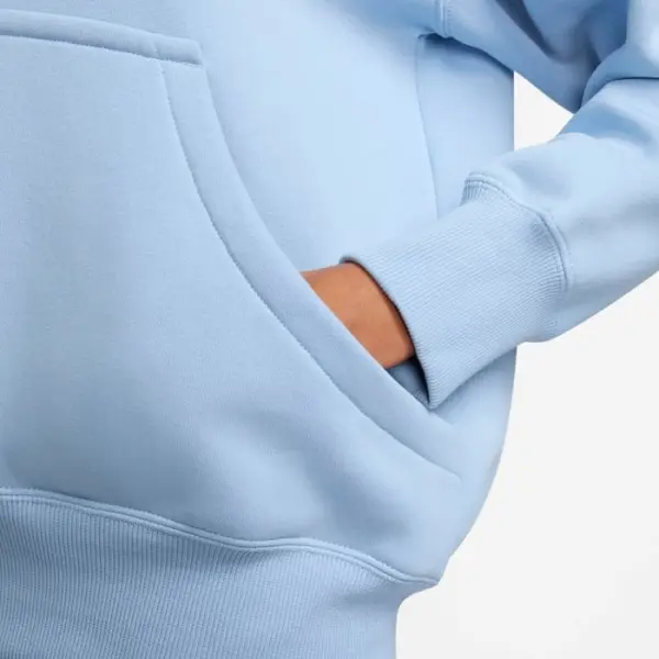 Худи женское Nike SPORTSWEAR PHOENIX FLEECE OVERSIZED голубое DQ5860-441