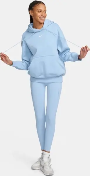 Худи женское Nike SPORTSWEAR PHOENIX FLEECE OVERSIZED голубое DQ5860-441