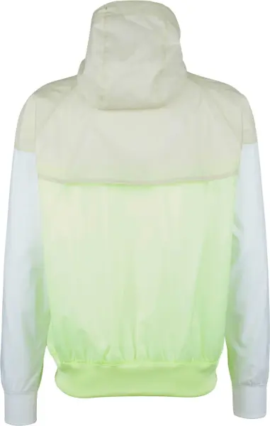 Ветровка Nike SPORTSWEAR WINDRUNNER HOODED JACKET салатово-бежево-белая DA0001-701
