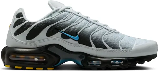 Кроссовки Nike AIR MAX PLUS бело-черно-голубые DM0032-015
