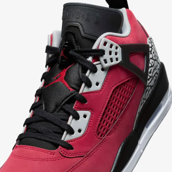 Кросівки Nike JORDAN SPIZIKE LOW червоно-сіро-чорні FQ1759-600