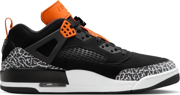Кросівки Nike JORDAN SPIZIKE LOW чорно-помаранчево-білі FQ1759-008