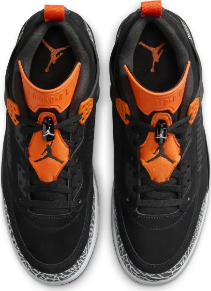 Кросівки Nike JORDAN SPIZIKE LOW чорно-помаранчево-білі FQ1759-008
