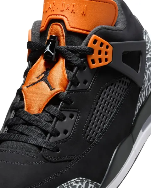 Кросівки Nike JORDAN SPIZIKE LOW чорно-помаранчево-білі FQ1759-008