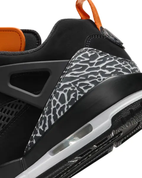 Кросівки Nike JORDAN SPIZIKE LOW чорно-помаранчево-білі FQ1759-008