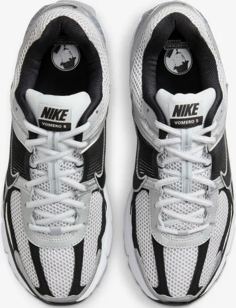 Кросівки Nike ZOOM VOMERO 5 біло-чорно-срібні FJ4151-004