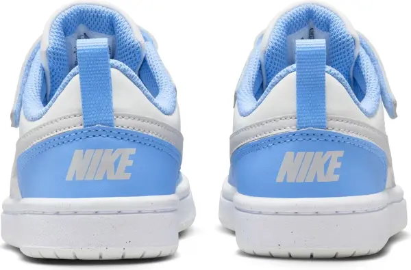 Кроссовки детские Nike COURT BOROUGH LOW RECRAFT (PS) голубо-белые DV5457-128