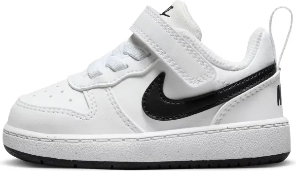 Кросівки дитячі Nike COURT BOROUGH LOW RECRAFT (TD) біло-чорні DV5458-104