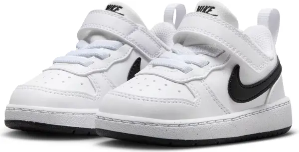Кросівки дитячі Nike COURT BOROUGH LOW RECRAFT (TD) біло-чорні DV5458-104