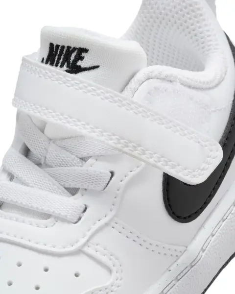Кросівки дитячі Nike COURT BOROUGH LOW RECRAFT (TD) біло-чорні DV5458-104