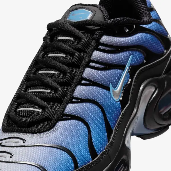 Кроссовки подростковые Nike AIR MAX PLUS (GS) голубо-черные IB2867-001