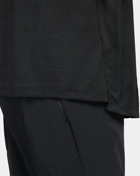 Лонгслів для бігу Nike DRI-FIT MILER чорний CU0318-010