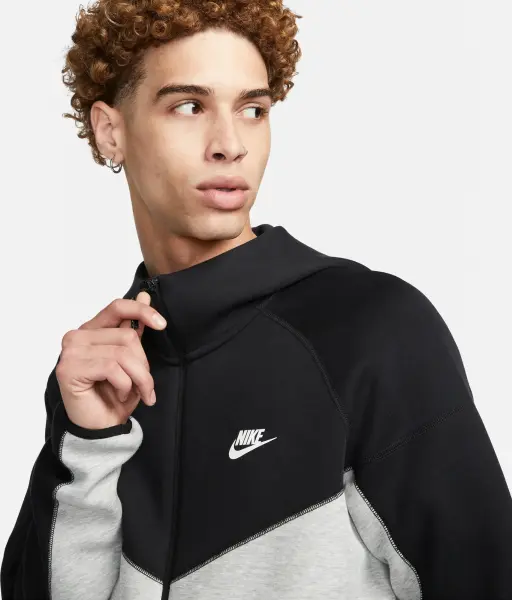 Спортивный костюм Nike SPORTSWEAR TECH FLEECE серо-черный FB7921-064__FB8002-064