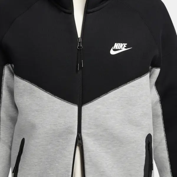 Спортивный костюм Nike SPORTSWEAR TECH FLEECE серо-черный FB7921-064__FB8002-064