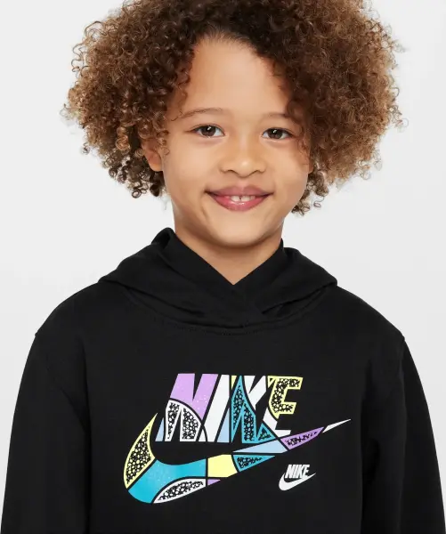 Спортивный костюм детский Nike OUTSIDE THE LINES черно-серый 86M692-GAK