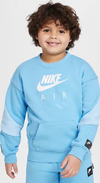 Спортивний костюм дитячий Nike SPORTSWEAR AIR FLEECE блакитний 86M846-B9F