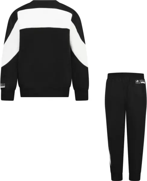 Спортивний костюм дитячий Nike SPORTSWEAR AIR FLEECE чорно-білий 86M846-023
