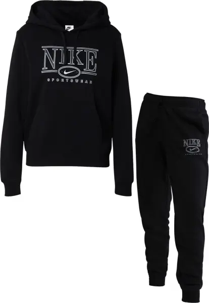 Спортивний костюм жіночий Nike SPORTSWEAR CLUB FLEECE чорний IB1992-010__IB1988-010