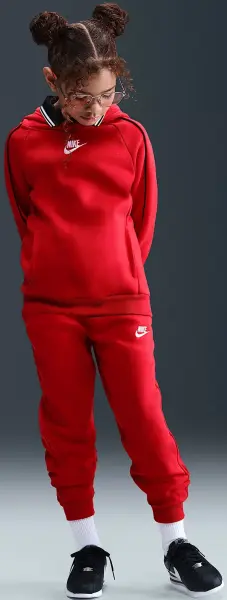 Спортивний костюм підлітковий Nike SPORTSWEAR CLUB FLEECE червоний HQ9318-657
