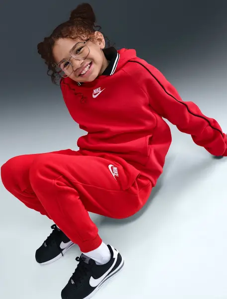 Спортивний костюм підлітковий Nike SPORTSWEAR CLUB FLEECE червоний HQ9318-657