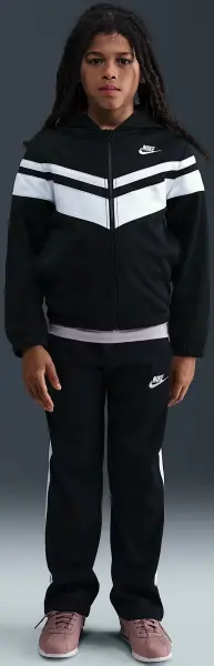 Спортивный костюм подростковый Nike SPORTSWEAR DRI-FIT HOODED черно-белый HQ9316-010